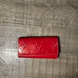 Louis Vuitton Red Key & Card Holder
